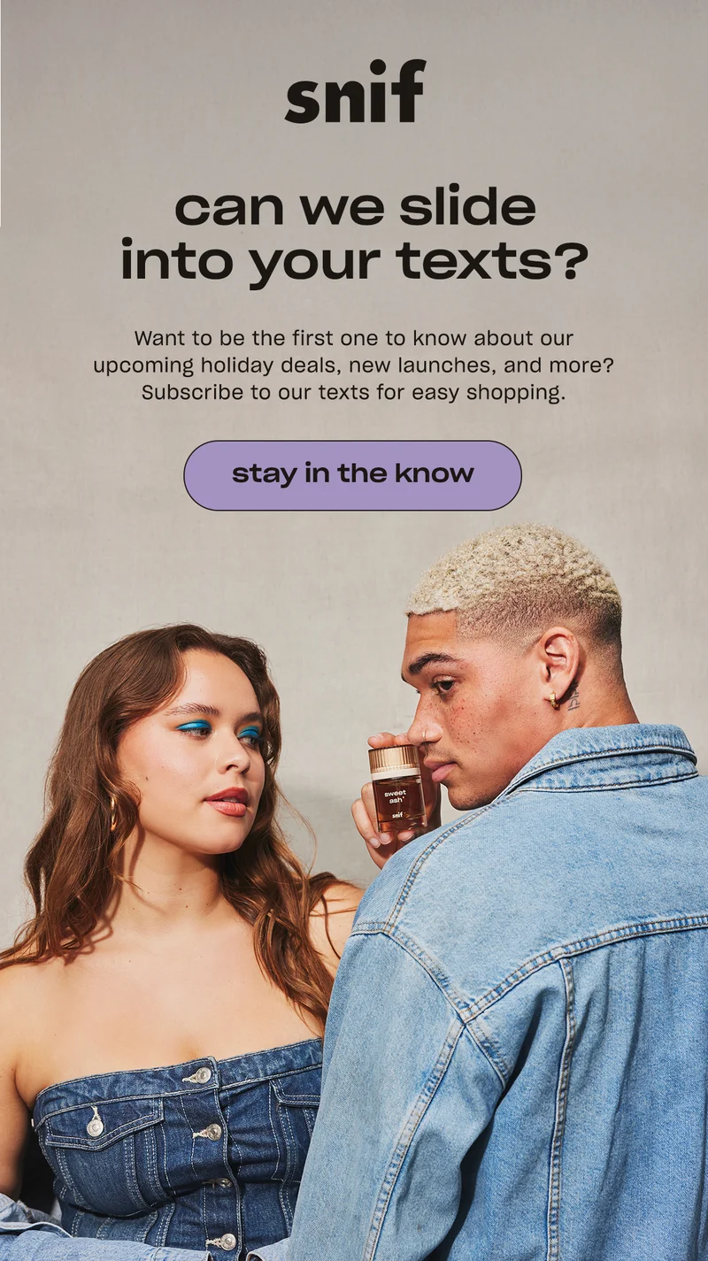 Want to be the first one to know about our upcoming holiday deals, new launches, and more? Subscribe to our texts for easy shopping.