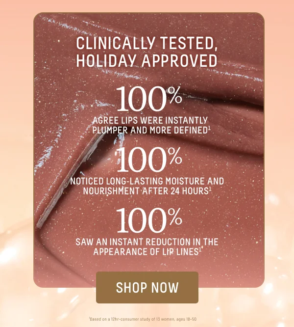 Clinically Tested, Holiday Approved
