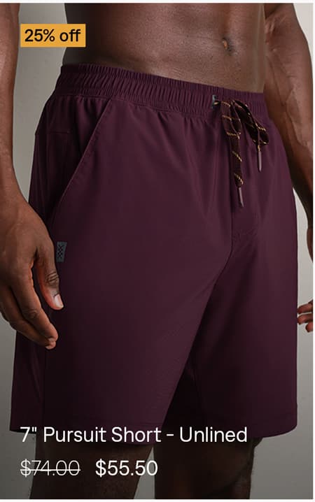 7" Pursuit Short - Unlined