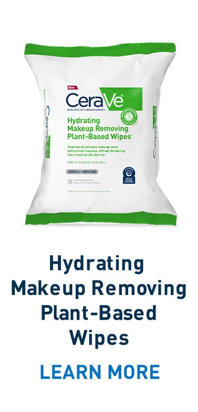 Hydrating Makeup Removing Plant Based Wipes
