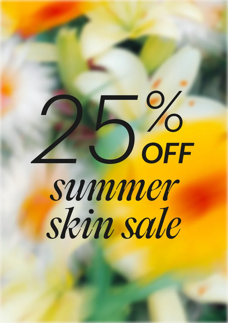 Summer Skin Sale
