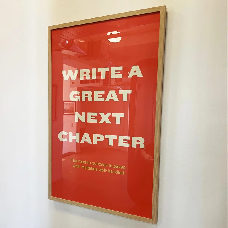 Write a Great Next Chapter