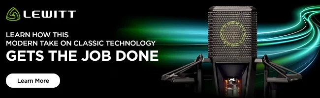 LEWITT Audio 2023 banner