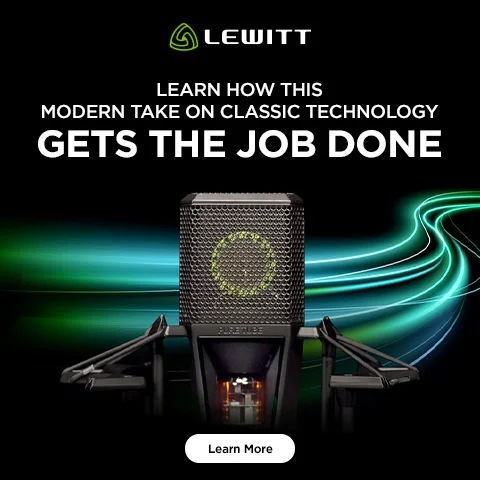 LEWITT Audio 2023 banner