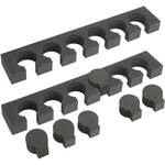Hold up to 12 Paper Rolls with the New Seamless Paper Wall Rack