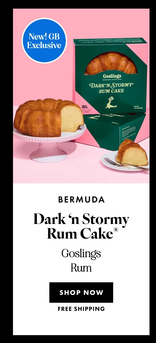 Goslings Dark ‘n Stormy Rum Cake