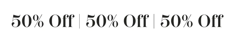 50% Off
