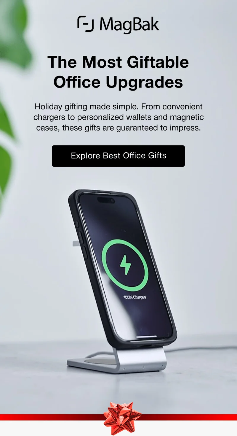 The Most Giftable Office Upgrades:  Holiday gifting made simple. From convenient chargers to personalized wallets and magnetic cases, these gifts are guaranteed to impress. Explore Best Office Gifts