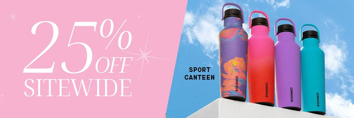 Last Day to shop 25% off sitewide!