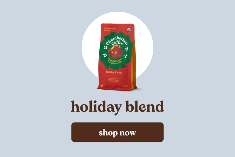 holiday blend. shop now.