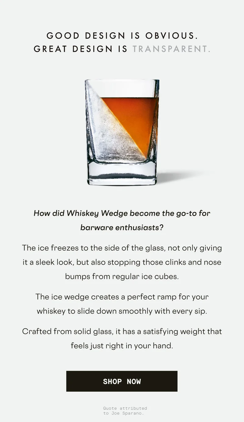 Shop Whiskey Wedge