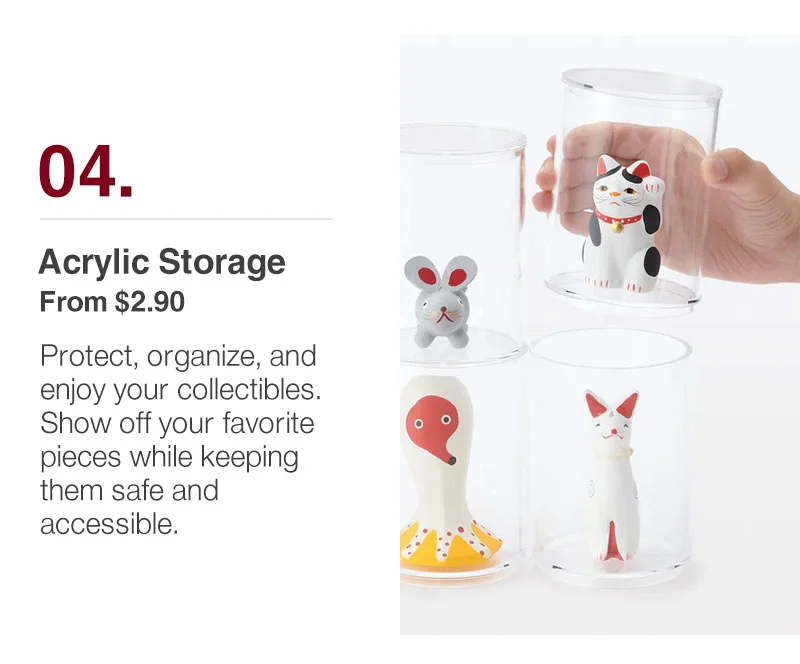 Shop Acrylic Storage