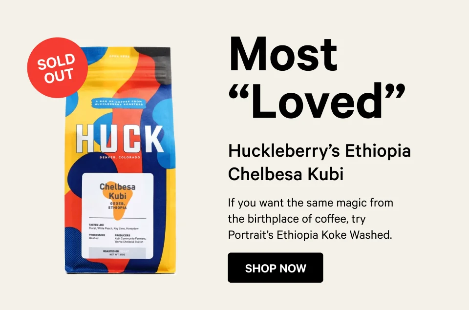 Portrait's Ethiopia Koke Washed.