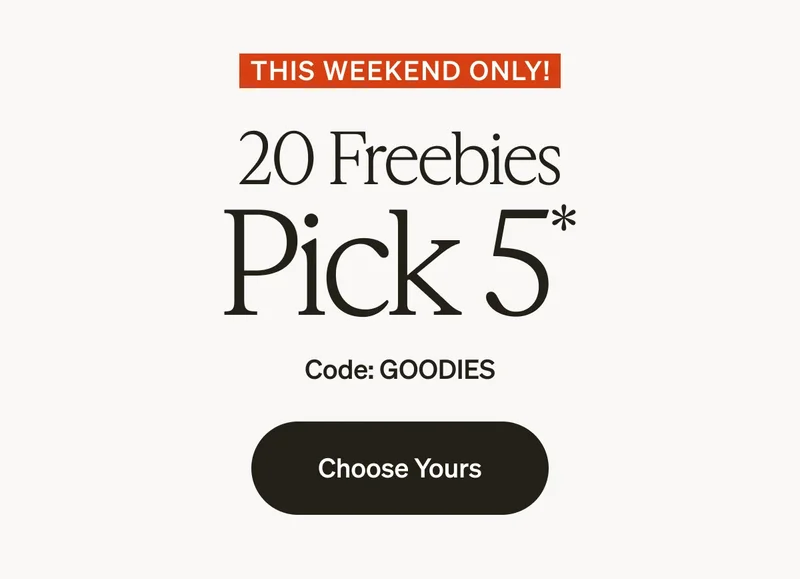 20 Freebies, Pick 5