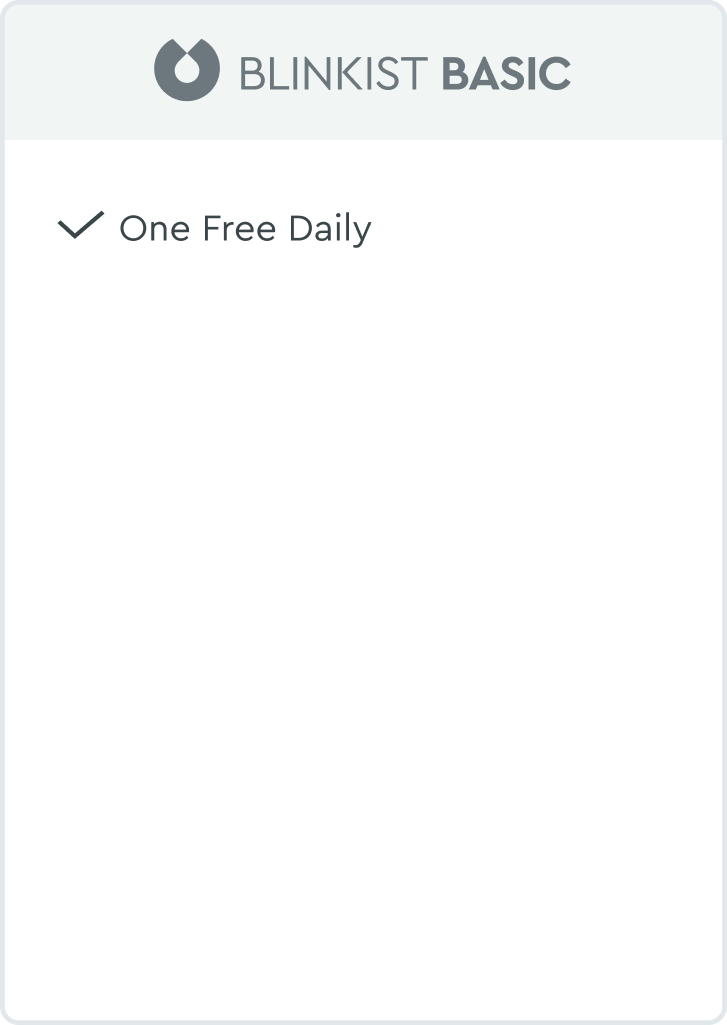 Blinkist Basic