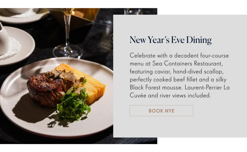 NEW YEAR'S EVE DINING