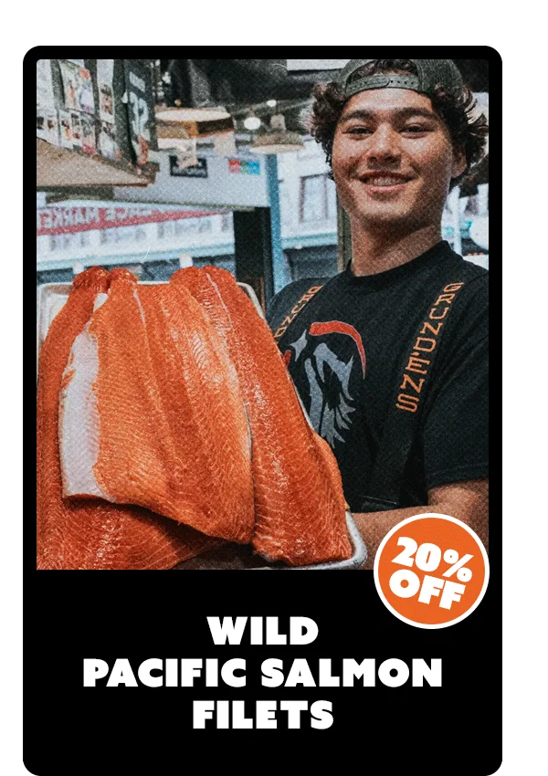 Wild Pacific Salmon Filets
