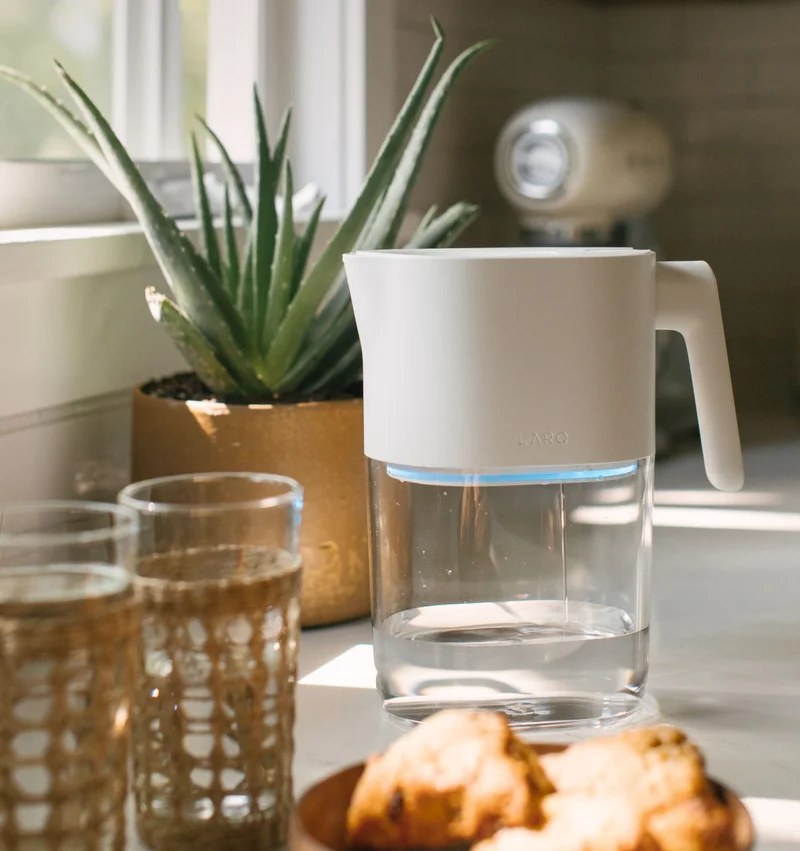 LARQ Bottle PureVis™  on a kitchen countertop