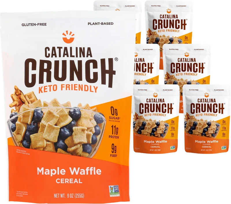 Image of Catalina Crunch Maple Waffle Keto Cereal (6 Pack)