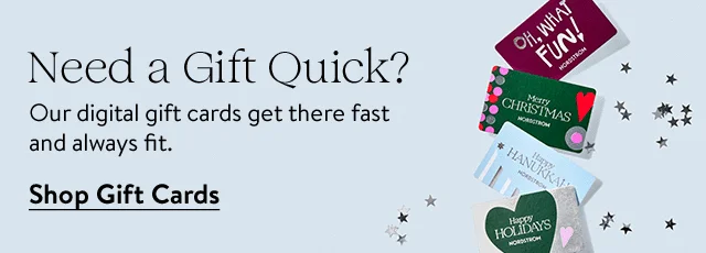 Nordstrom gift cards.