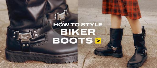 How to style biker boots