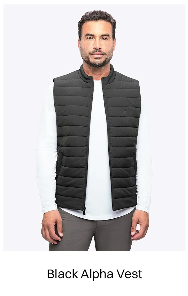 Black Alpha Vest
