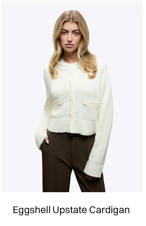 Eggshell Upstate Cardigan
