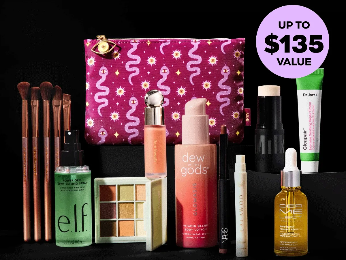 UP TO $135 VALUE - 10 PRODUCTS