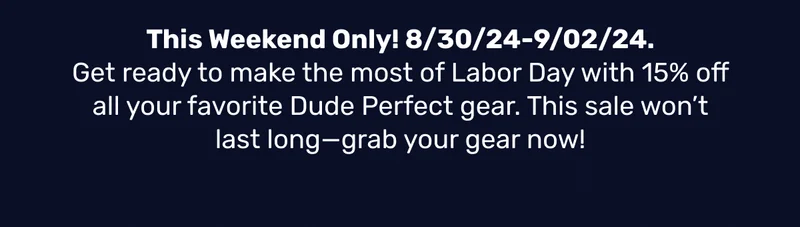 This weekend only: 8/30/24-9/02/24