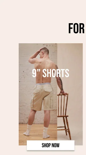 For him 9" Shorts Shop Now