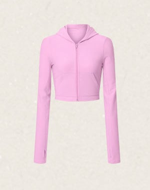 ALOSOFT SINCERE FITTED JACKET - PINK