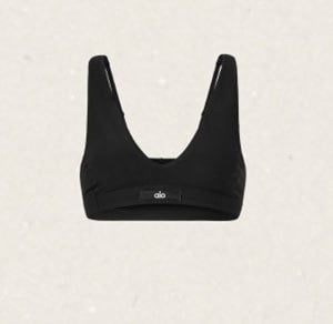 ALOSOFT SINCERE BRA - BLACK