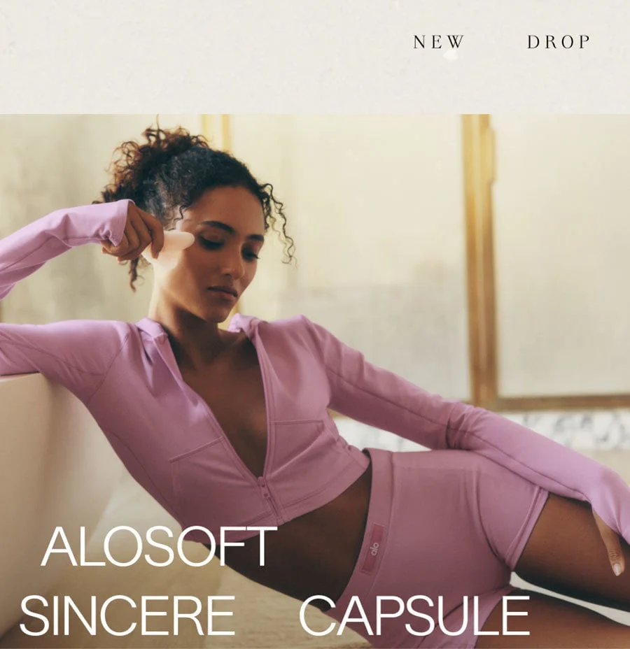 NEW DROP. ALOSOFT SINCERE CAPSULE