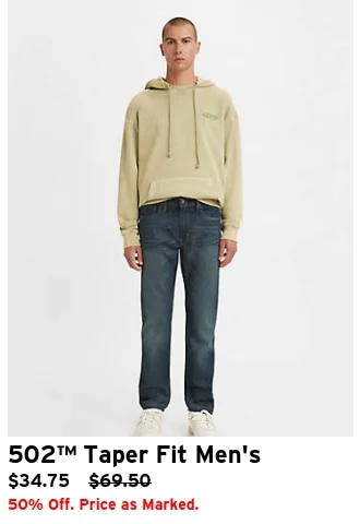 50% OFF SELECT STYLES