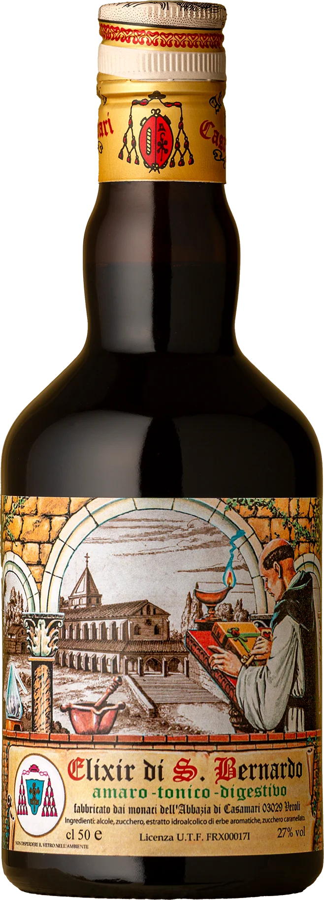 Image of Casamari <BR> Elixir San Bernardo Amaro NV 500ml