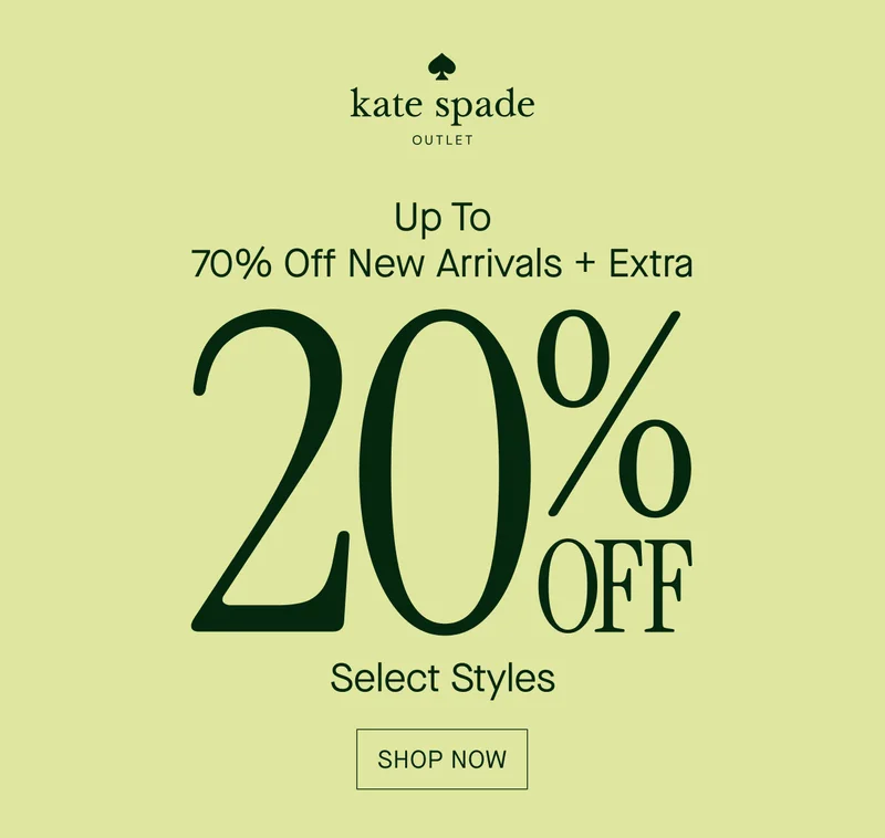 Up To 70% Off New Arrivals + Extra 20% OFF Select Styles