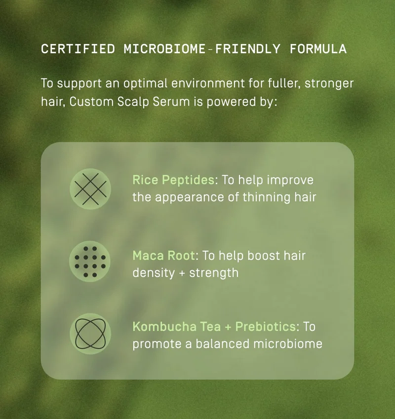 Certified Microbiome-friendly formula