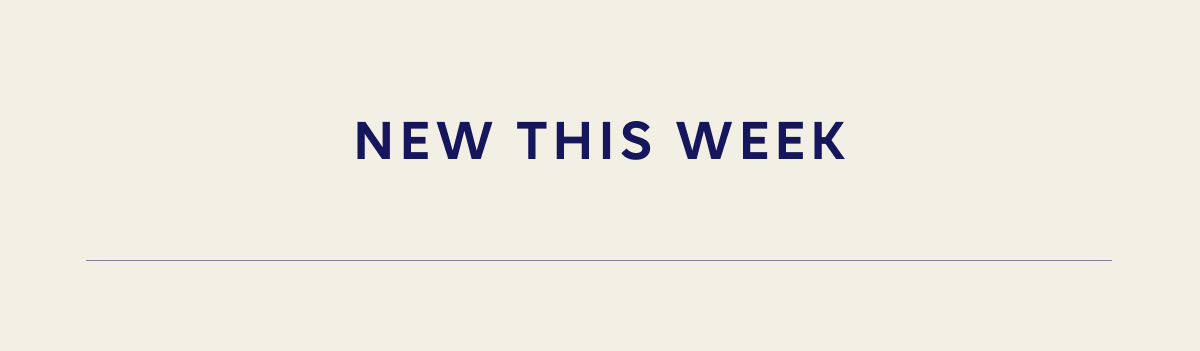 New this Week