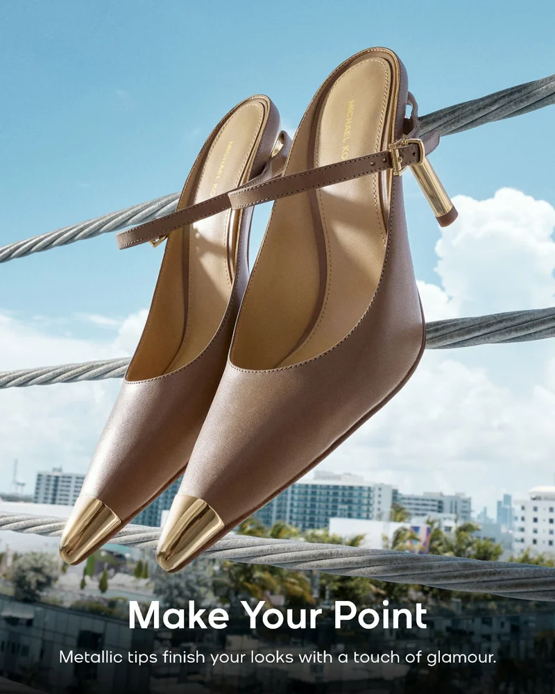 Make Your Point Metallic tips finish your looks with a touch of glamour.