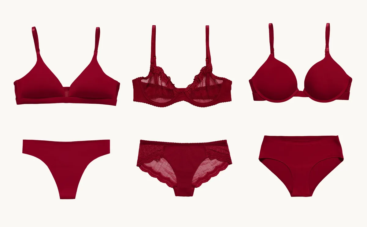 Scarlet bras and underwear
