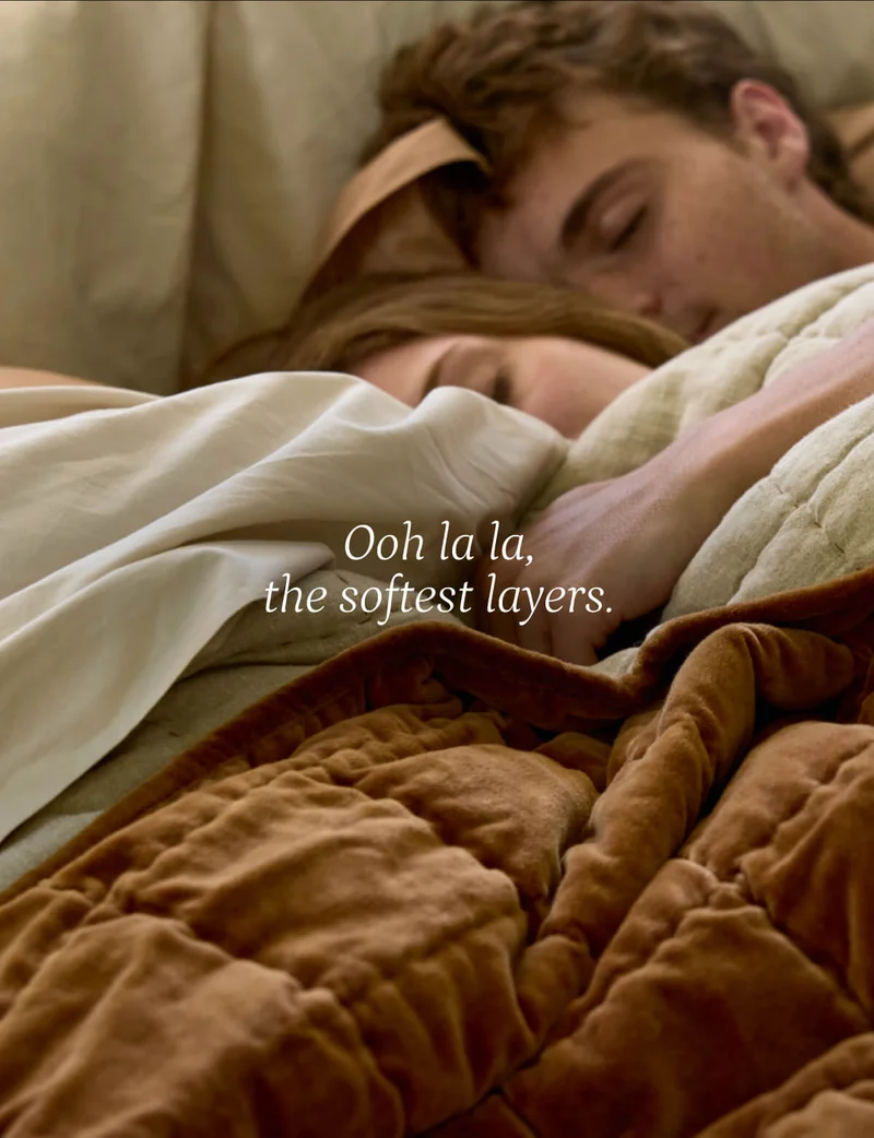 Ooh la la, the softest layers.