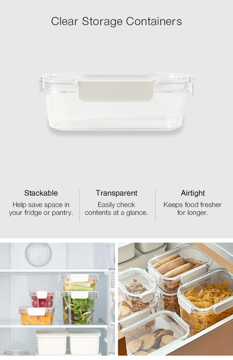 Shop Clear Storage Containers