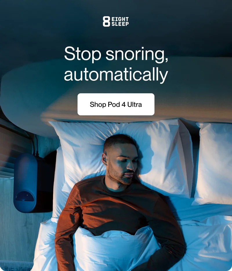 Stop snoring, automatically | Shop Pod 4 Ultra