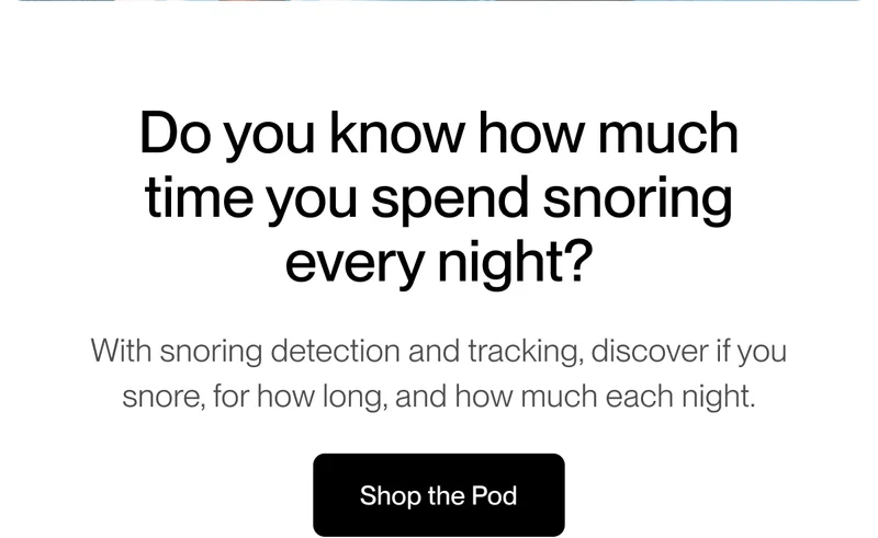 Do you know how much time you spend snoring every night?