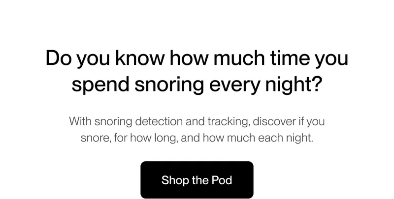 Do you know how much time you spend snoring every night?