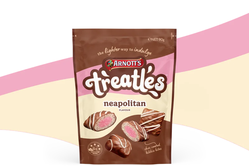 a bag of affirmories treats neapolitan chocolate
