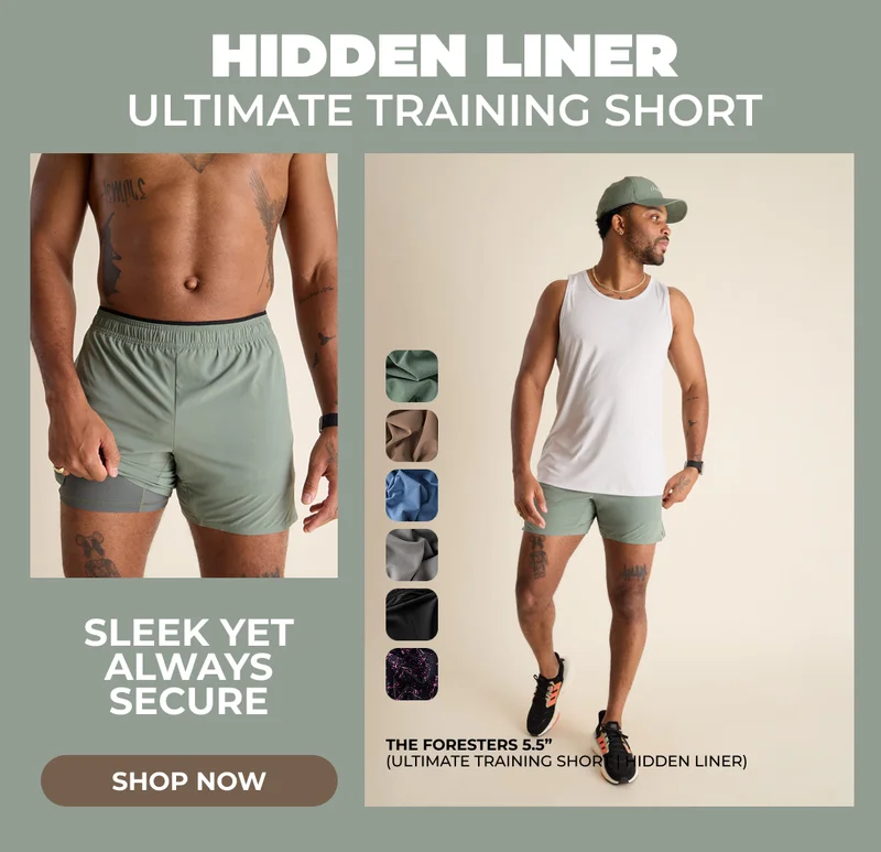 Ultimate Training Short | Hidden Liner: The Foresters  5.5"