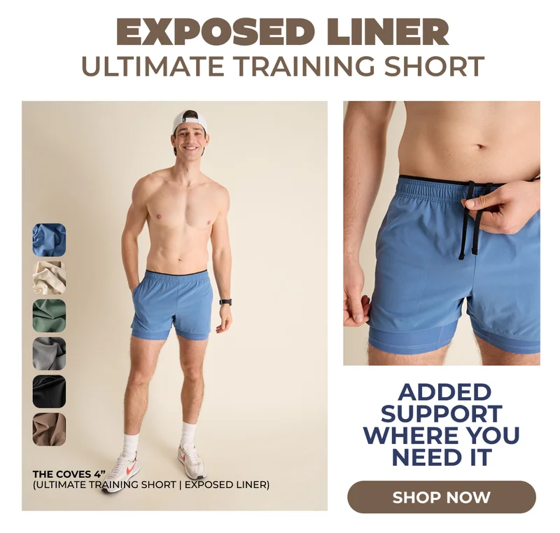 Ultimate Training Short | Exposed Liner: The Coves 4"