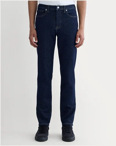 Image | The Relaxed 4-Way Stretch Organic Jean | Dark Indigo