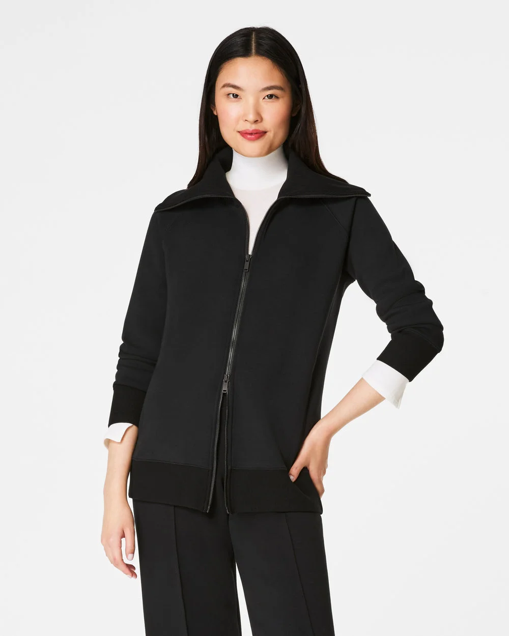 AIRESSENTIALS FULL ZIP TUNIC